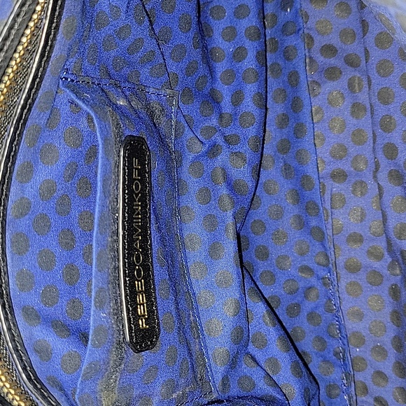 Rebecca Minkoff Black Leather Women's Crossbody Bag - Picture 11 of 12